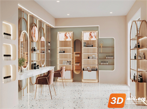 Cosmetic Store Skp Files 